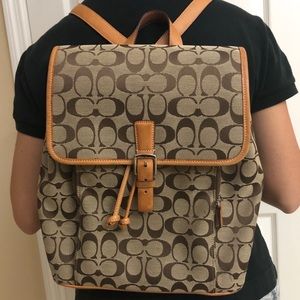 Coach Signature Backpack 6080